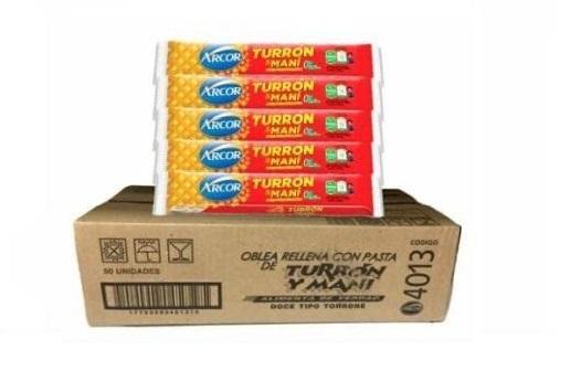 Turron con Maní ARCOR x 50u.